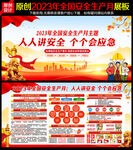 2023年安全生产月宣传栏