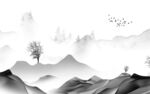 沙发 现代高端山水 tIf分层