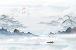 新中式山水画