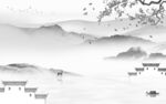 新款 中式高端山水 tIf分层