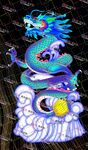 龙雕塑彩绘