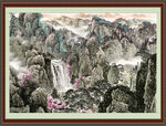 山水风景画 