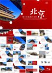 印象北京旅游旅行游玩ppt模板