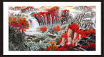 客厅山水画 