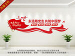 不忘初心牢记使命文化墙
