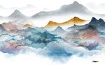 大气 最新高端山水 tIf分层