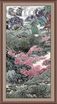 竖幅山水画