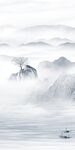 意境 简约新玄关画 tiF分层
