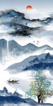 新中式山水画