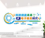 电子商务文化墙图片