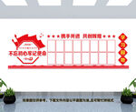 党员学习园地文化墙