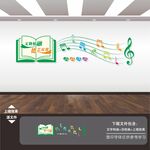 音乐教室音乐室文化墙展板海报