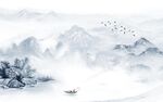 新中式背景墙