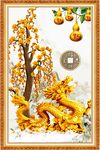 金龙送福