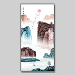 水墨山水画