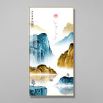 新中式山水画