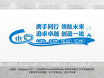 企业标语文化墙