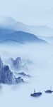 蓝色 意境简奢玄关 tIf分层