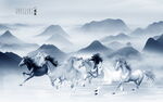 水墨风景画