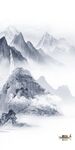 流水 高清轻奢玄关 TiF分层