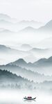 蓝色 中式人气玄关 TiF分层