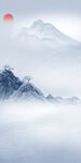 蓝色 高雅高端玄关 tif分层