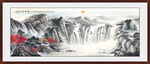 新中式山水画