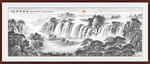 国画山水画