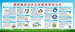 国家基本公共卫生服务项目公示
