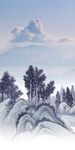 新款 山水清晰玄关 Tif分层
