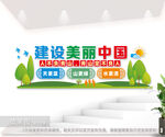 建设美丽中国环境保护文化墙
