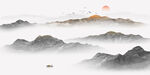 水墨山水画
