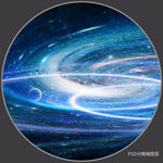 圆形星空