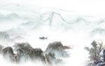 人气 现代中式山水 TIf分层