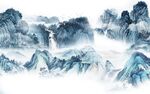 新款 新传背景山水 tiF分层
