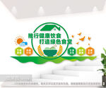 食堂文化墙图片