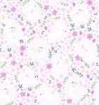 小碎花  乱花  兔子