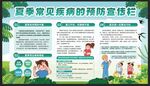 夏季常见疾病预防宣传栏