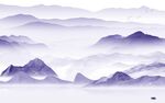别墅 现代中式山水 TIF分层