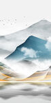 现代 中式最新玄关 tiF分层