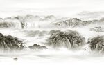 现代 高档爆款山水 TIF分层