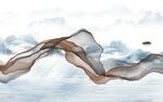 最新 客厅清晰山水 TIF分层