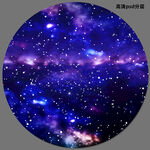 圆形星空