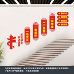党建楼梯文化