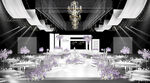 白紫色婚礼