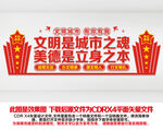 文明城市文化墙