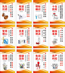 企业仓库管理标语库房安全展板