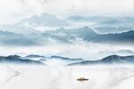 水墨山水画