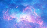 梦幻宇宙星空背景