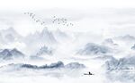 新中式背景墙